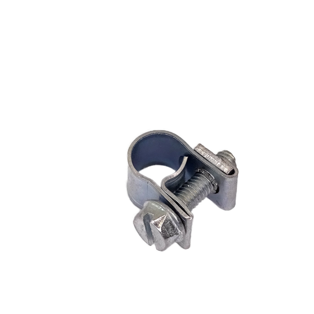 Schraubschelle mit 6 - 8 mm Spannbereich, 9 mm Bandbreite, W1 Stahl verzinkt