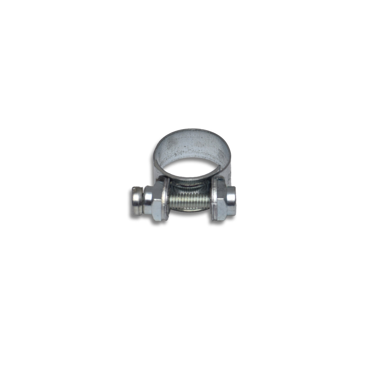 Spannbackenschelle mit 17 - 18 mm Spannbereich, 9 mm Bandbreite, W1, DIN 3017-2 Spannbackenschelle mit 17 - 18 mm Spannbereich, 9 mm Bandbreite, W1, DIN 3017-2