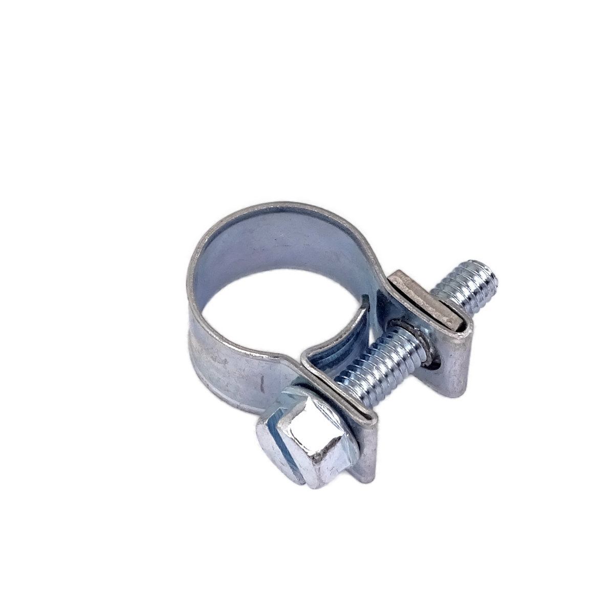 Schraubschelle mit 11 - 13 mm Spannbereich, 9 mm Bandbreite, W1 Stahl verzinkt