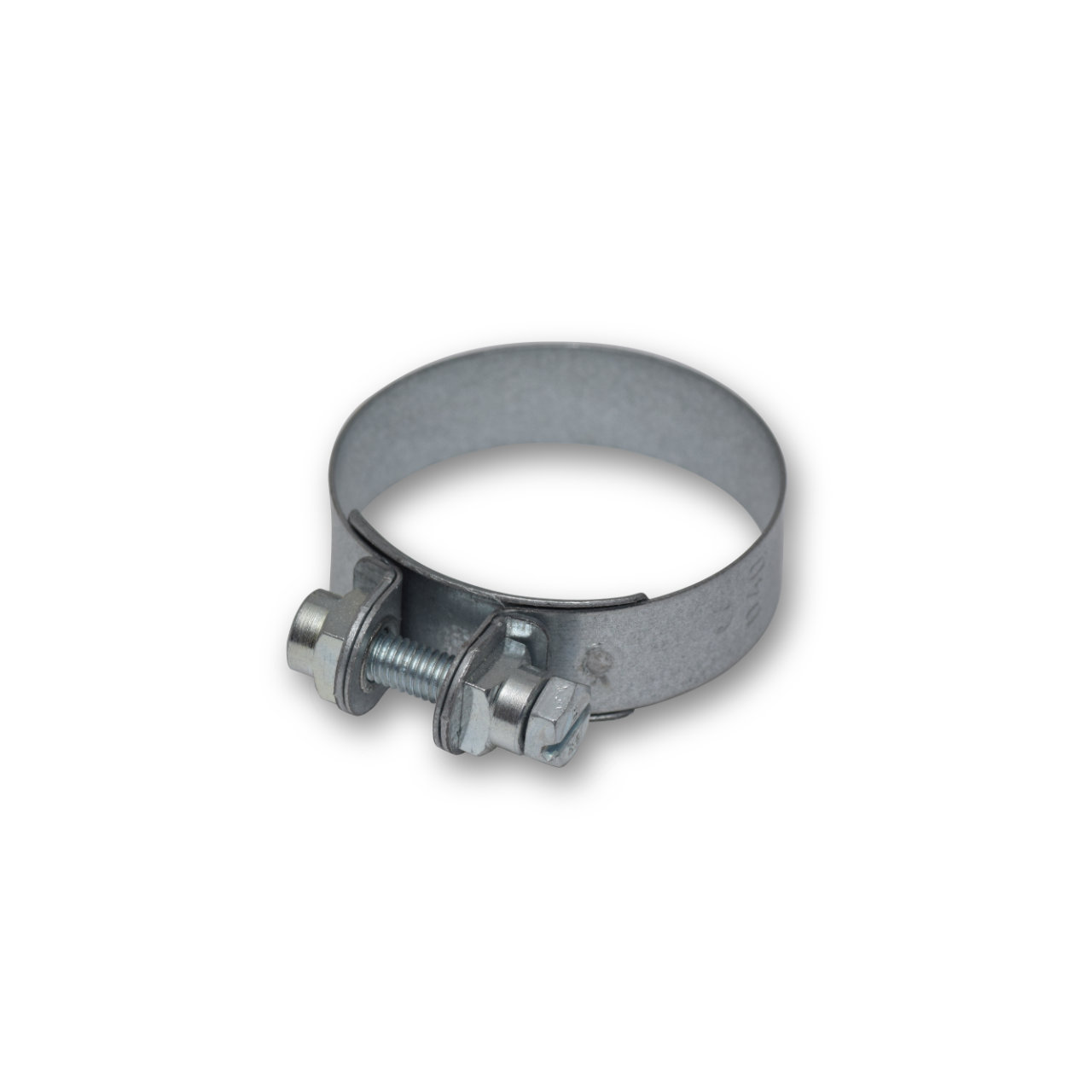 Spannbackenschelle mit 41 - 42 mm Spannbereich, 12 mm Bandbreite, W1, DIN 3017-2 Spannbackenschelle mit 41 - 42 mm Spannbereich, 12 mm Bandbreite, W1, DIN 3017-2